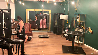 Gaping Anal Subs Stretched Wide by Dommes' Throbbing Toys