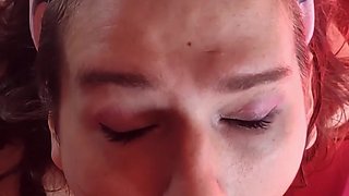 real facial banging with facial albuem banging her thro