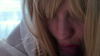 CFNM Cock Sucking from my dirty secretary