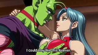 Beautiful milf fucked hard by a monster 3D animation