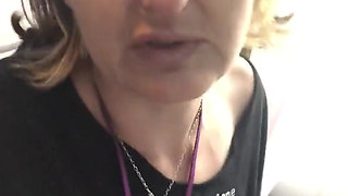 Pissing Down My Bare Legs