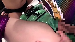Asian schoolgirl enjoy group sex