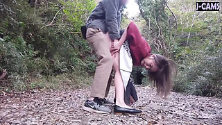 Cheerful Office Lady with Glossy Lips Leans in Close Smiling as She Savors the Moment Episode2