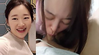 Yi Yuna Blowjob Cum Face and Dildo Play