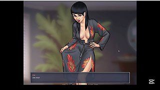 Romantic, beautiful asian girl, couple sex