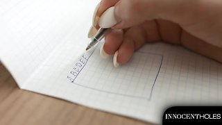 Young Sexy Brunette Sofi Li Lets Stud Boyfriend Fuck All Her