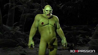 Fairy Meets Orc at Night