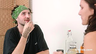 Ersties - Truth Or Tease 2 - Luke and Elisss Play a Risky Card Game Ep 1 of 3