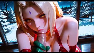 Tsunade Gives Herself to Naruto as a New Year's Gift – Big Tits 3D Hentai Porn