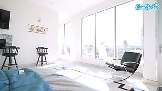 Step Daughter With Big Tits Fucks Stepdad's Big White Cock Rough