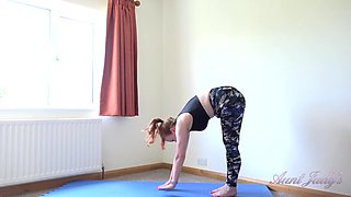 Yoga Workout with Red