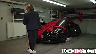 Redhead Beauty Worshipped And Fucked - Mannie Coco And Lilly Mays