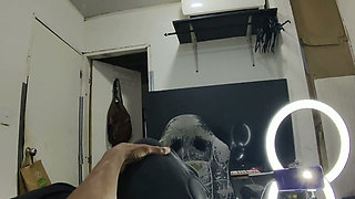 Cum-lobian Dickdrainers Throat Queen Bts POV 2