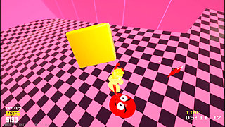 Pacman ghosts decide to fuck me all together, fighting over my semen in their mouths
