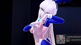 mmd r18 Asuma Toki AGASSY sex dance public 3d hentai want sex fuck hard dildo cheating wife