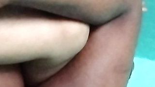 Sister-in-law was having sex with her husband, her husband also came again, then threesome was pressed and took a pussy in her pussy.