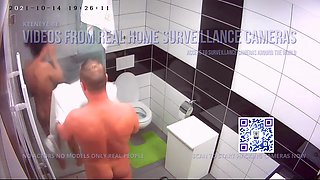 Camera in the bathroom