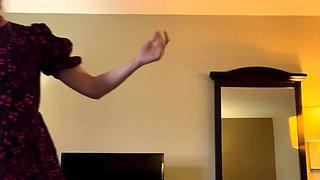 British blonde milf Jane Bond solo masturbation