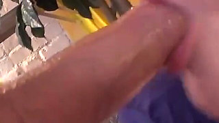 Vintage Thick PAWG Glasses Facial! Sky BBW