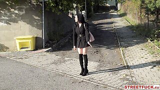 Emily's streetfuck scene