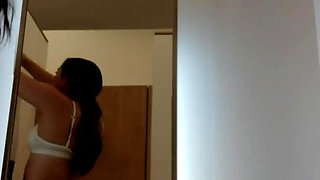 Masturbating While Trying on Clothes at the Mall