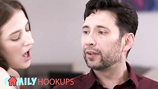 Hd smut with delicate Aubree Valentine from Family Hookups