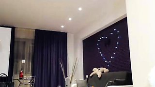 Sexy Hot Chick Dances Seductively While Smoking