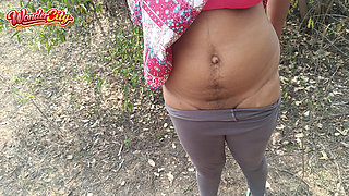 Cute girl with forrest happened unexpected hot romance