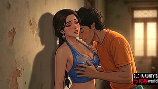 Innocent Sudha Step Chachi Fucked When Step Chacha Was Not Home. Hindi Dirty Talks