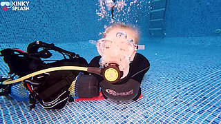 Hogtied & Breathless: Underwater Scuba Tease