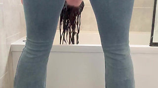 Washing Hair in Heels