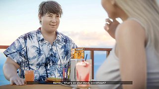 Horny Hentai Wife GirlXgamer Craves Waiters Big Cock in Her Dripping Pussy
