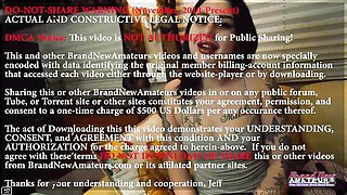 Brand New Amateurs - black hair scene