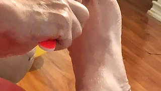 Big Beauty Nurse Vicki Cuts Boyfriends Toe Nails He Has Stinky Dirty Feet
