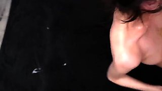 Mexicana blowjob with her big boobs