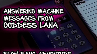 AUDIO ONLY - Answering machine Messages 2 blow bang adventure