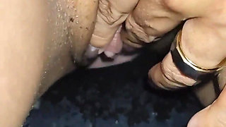I Fucked Hard in the Gloryhole While the Cuckold Filmed