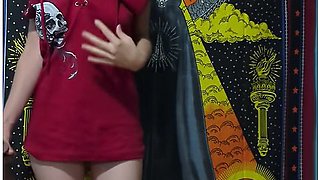 Masturbating In My New Bday Shirt