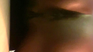 Hot Ebony Goddess Twerks On Sheets in Oil , Close Up Juicy pussy