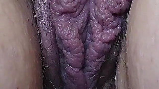 Upclose Fat Swollen Pussy Driping & Creamy Masturbation - Intense Orgasm
