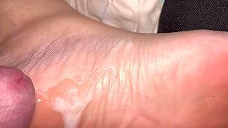 Close-up of Wrinkled Soles
