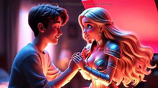 18 Year Old Gets a Real Doll for First Sex on 18th Birthday – Amateur Teen HD