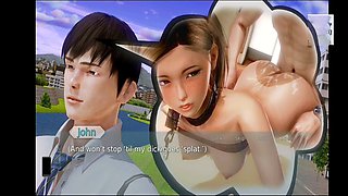 Waifu Academy gameplay with plenty of busty babes and sexy situations