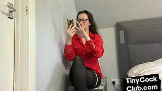 Real femdom SPH session to loser