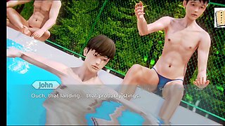 Big tits, cartoon porn, sex game walkthrough