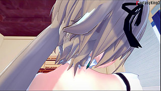 rita rossweisse sexy maid POV fucked - Honkai Impact