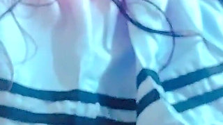 I Lifted My Pleated Skirt to Rub Myself Against Him and Squeeze All the Milk Out of Him