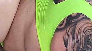 Oily Booty PAWG Takes Huge BBC