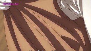 Steamy Hentai Anime Couple Intimate Bedroom Moments