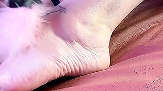 Tease You with My Sexy Feet and Legs